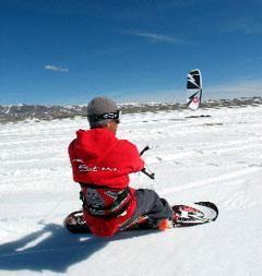 Are you ready for Snow Kiteboarding?
