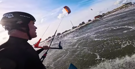 Wintermen's Retreat Ocean Downwinder: F-One Bandit v17 Kitesurf Test