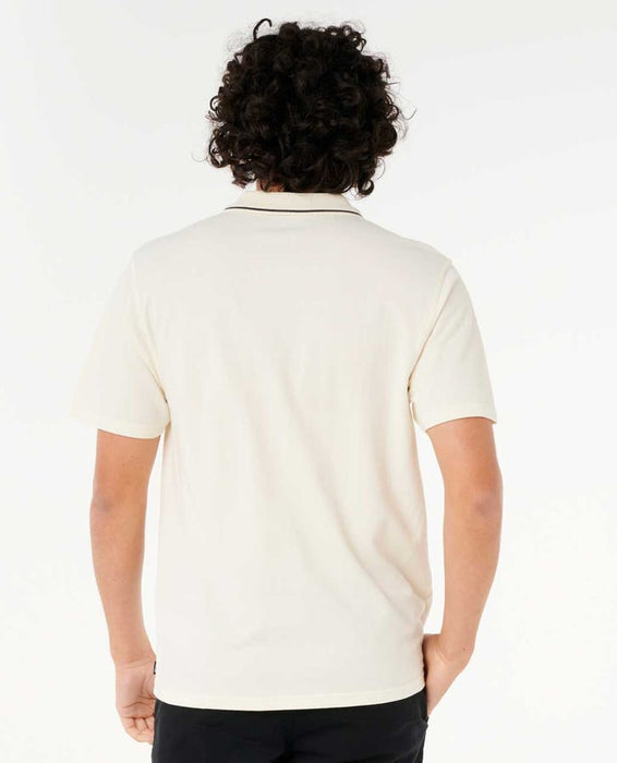 Rip Curl Shank Polo Shirt-Bone
