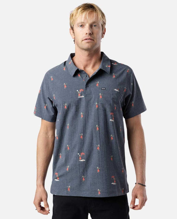 Rip Curl Fun Times Tech Polo Shirt-Navy