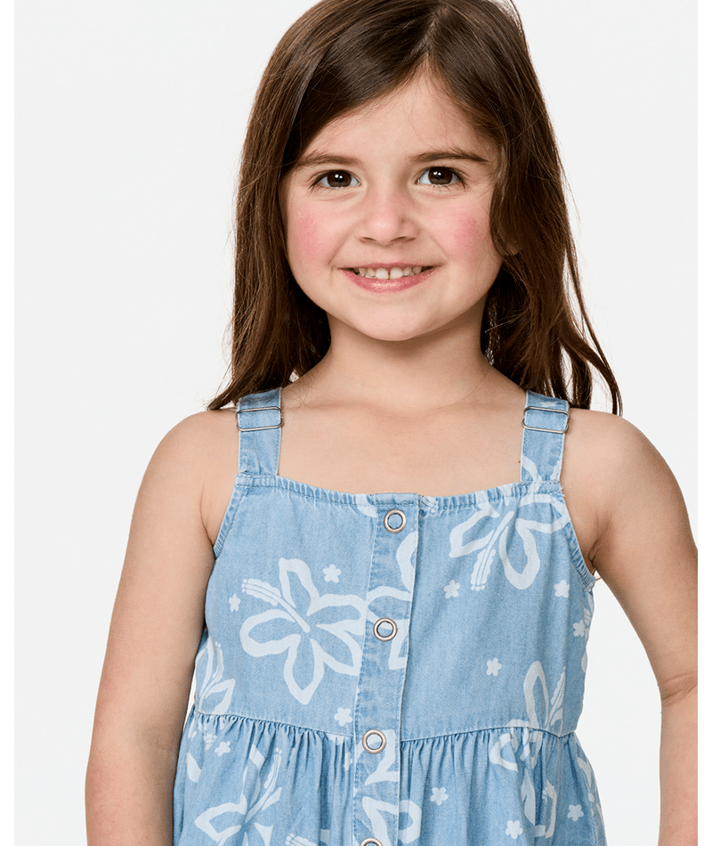 Rip Curl Toddler Tropical Chambray Dress-Washed Blue — REAL Watersports