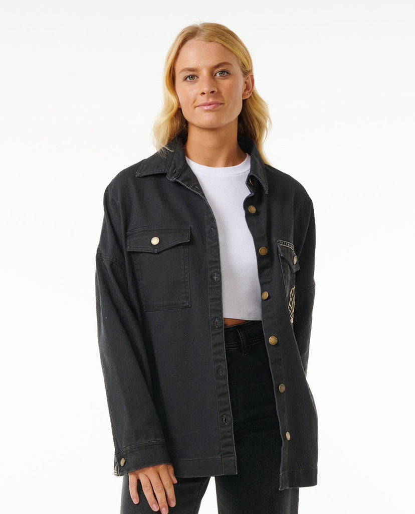string jacket melt the lady　ブラック MELT THE LADY string jacket black