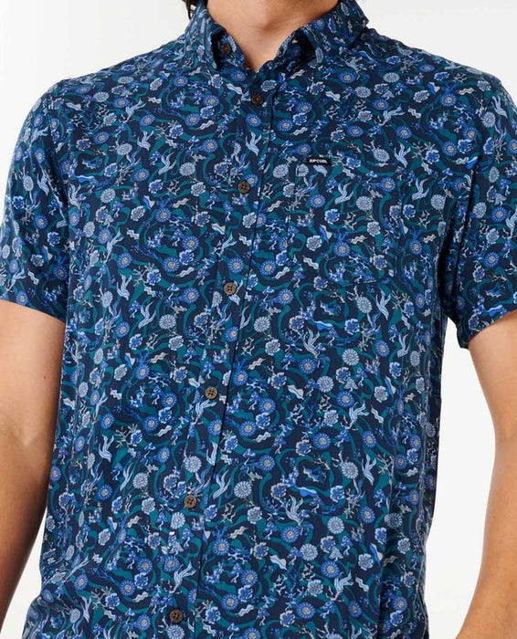 Rip Curl Fun Times S/S Shirt-Washed Navy
