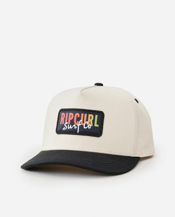 Rip Curl Global Destination Snapback Hat-Washed Black