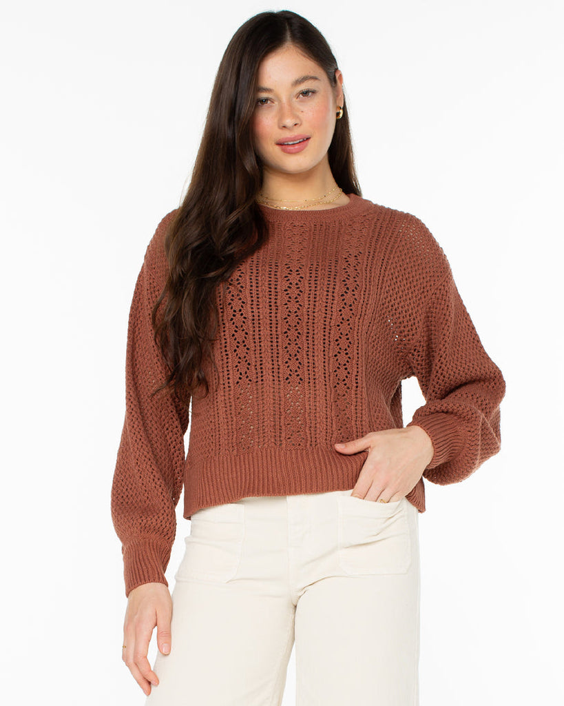 Roxy Daybreak Sweatshirt-Russet — REAL Watersports