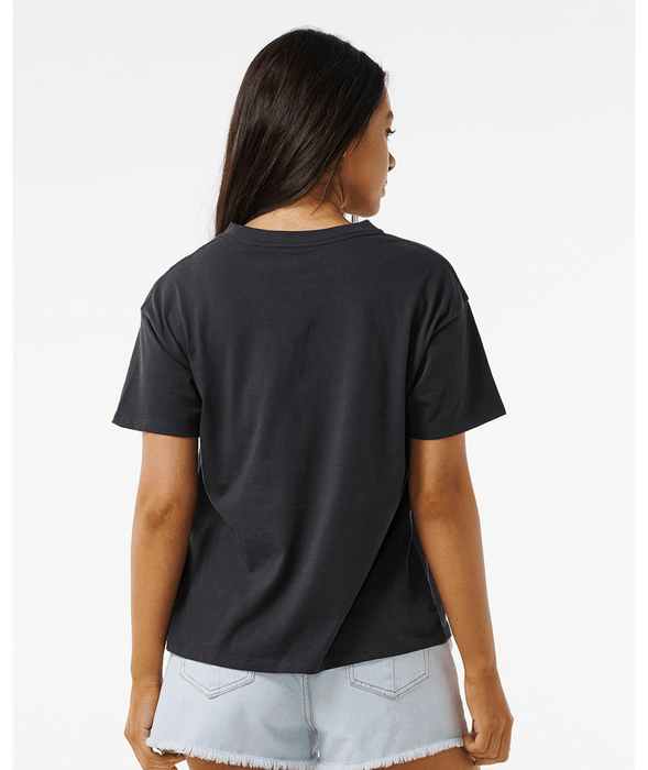 Rip Curl Alchemy Relaxed Tee-Washed Black