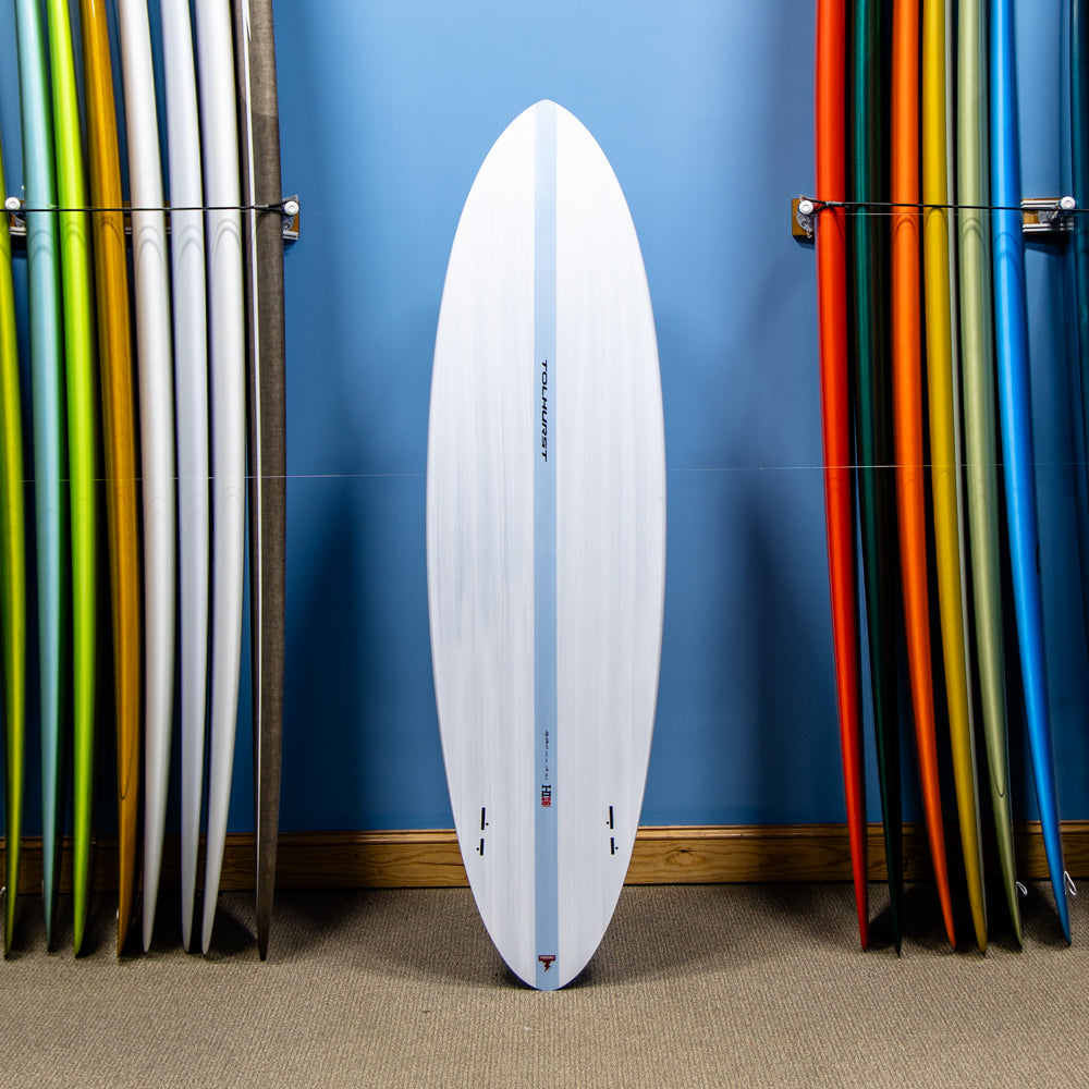 DUALSHIFTサーフボード 6’6”198cm レッド/ブルー Harley Ingleby Mid 6 Twin Thunderbolt Red 6'4