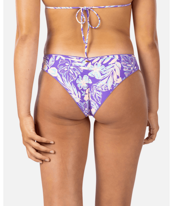 Rip Curl Palm Party Cheeky Hipster Bottom-Purple