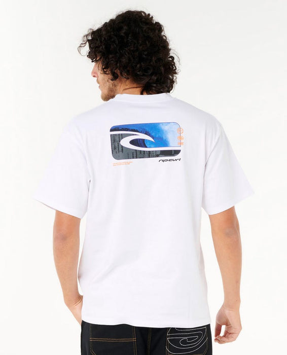 Rip Curl Archive Matrix Tee-White