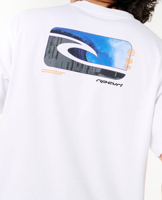 Rip Curl Archive Matrix Tee-White
