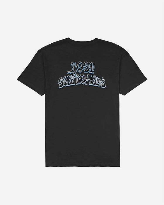 Lost Pices Logo Tee-Black