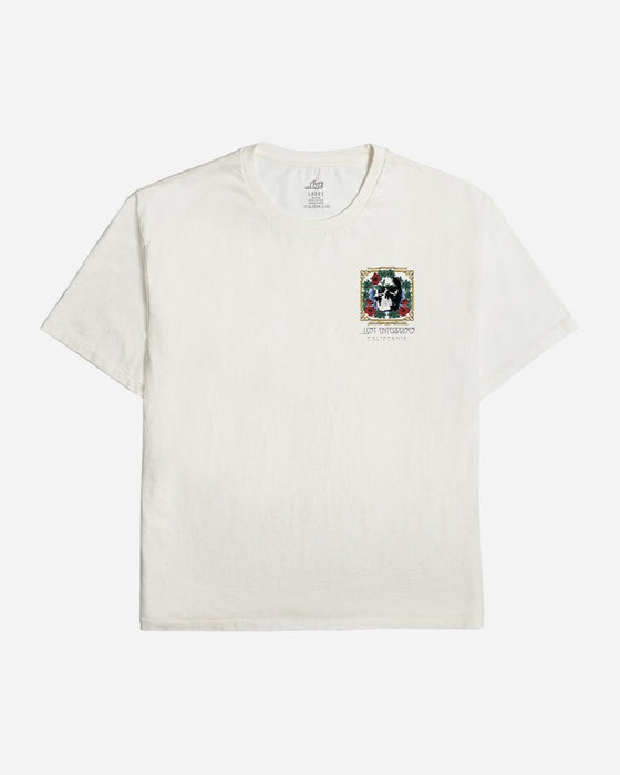 Lost Gratitude Boxy Tee-Vintage White