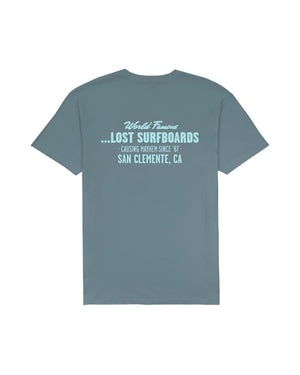 Lost World Famous Tee-Dusty Teal