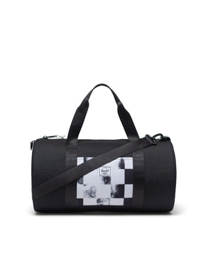 Herschel Little Classic Duffle Bag-Black Distressed Checker