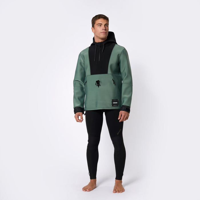 Mystic Fulmar 3/2 Neoprene Jacket-Dark Olive