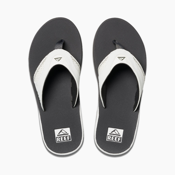 REEF Fanning Sandal-Grey/White