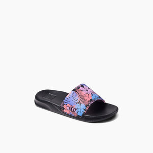 Reef Kids One Slide Sandal-Purple Fronds