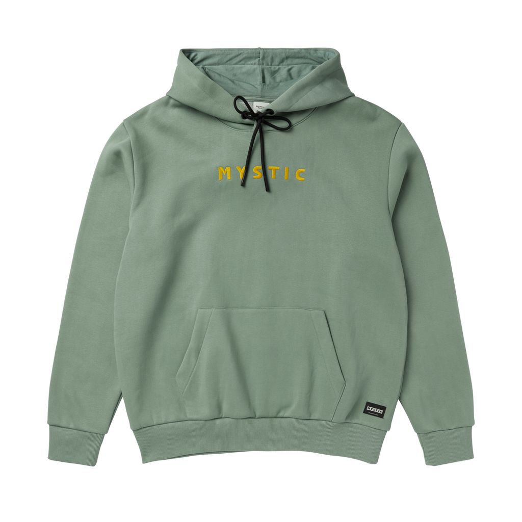 Mystic Icon Hooded Sweatshirt-Frozen Green — REAL Watersports