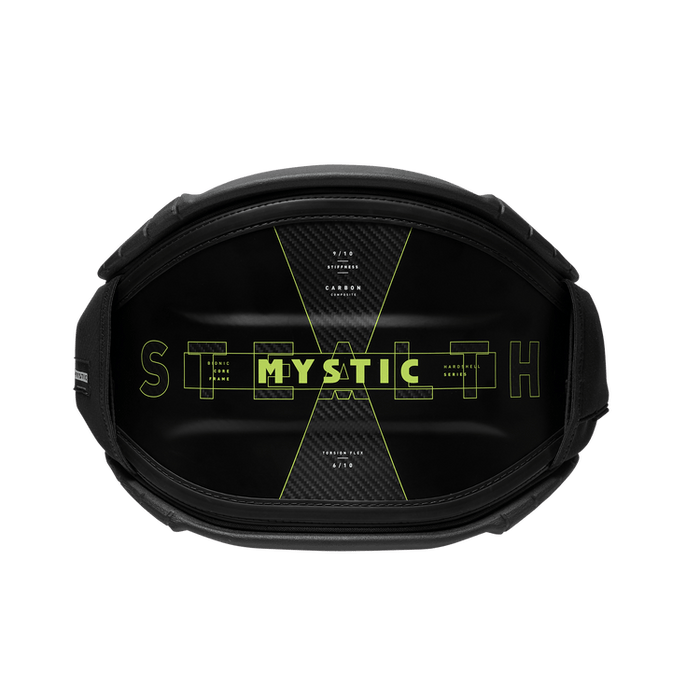 Mystic Stealth Waist Harness-Black/Lime