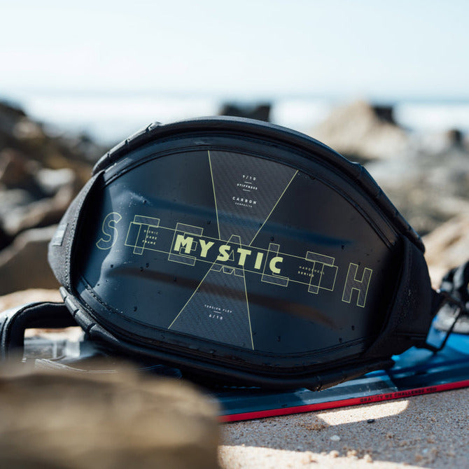 Mystic Stealth Waist Harness-Black/Lime