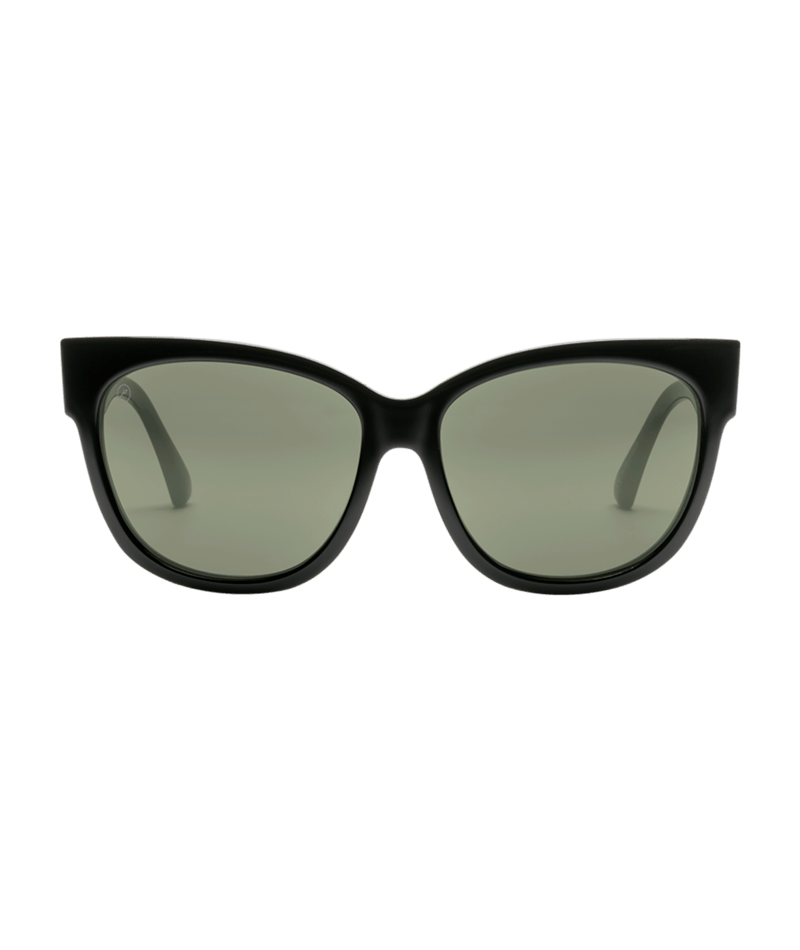 Electric Danger Cat Sunglasses-Gloss Black/Grey Polar — REAL  display picture 2