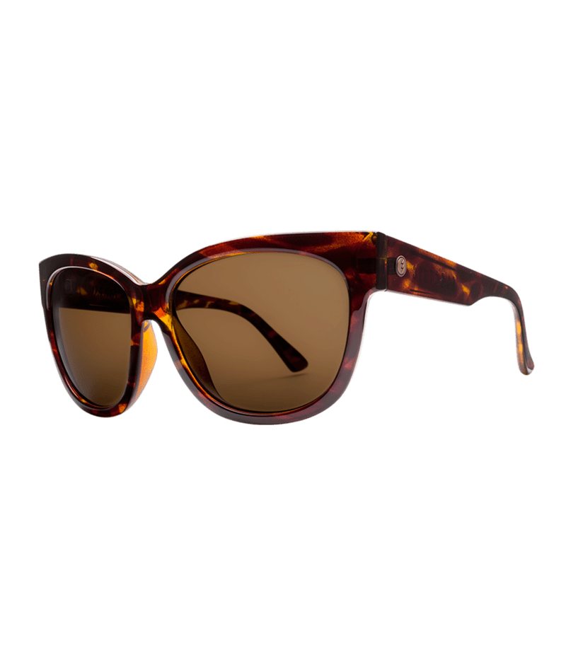 Electric Danger Cat Sunglasses-Gloss Tort/Bronze Polar  display picture 2