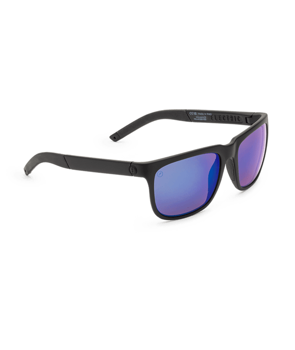 Electric Knoxville S Sunglasses-Matte Black/Blue Polar Pro