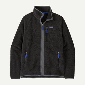 Patagonia Retro Pile Jacket-Black w/Forge Grey