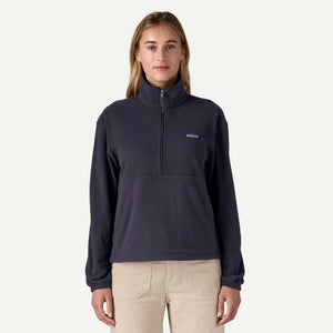Patagonia Micro D 1/2 Zip Fleece P/O Jacket-Sunken Blue