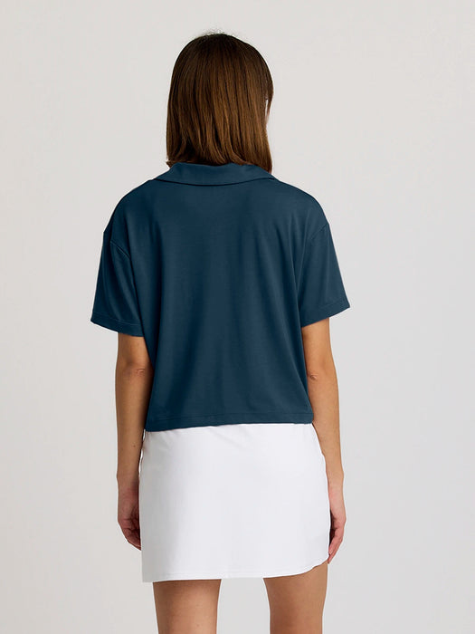 Free Fly Elevate Sport Polo Shirt-Storm Cloud