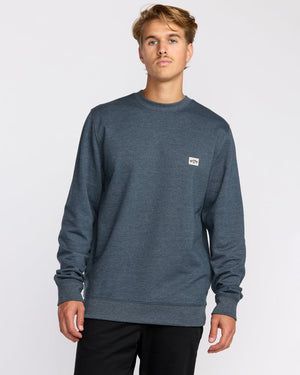Billabong All Day Crew Sweatshirt-Midnight Blue