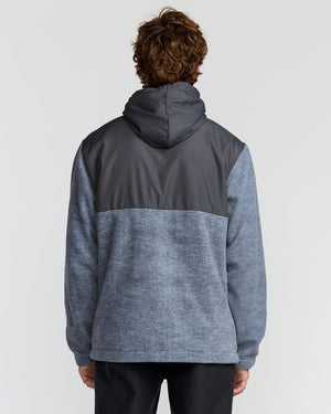 Billabong Boundary Lite Zip Sweatshirt-Steel Blue