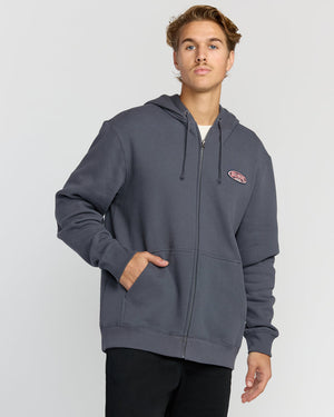 Billabong Bad Dog Zip Sweatshirt-Midnight Blue