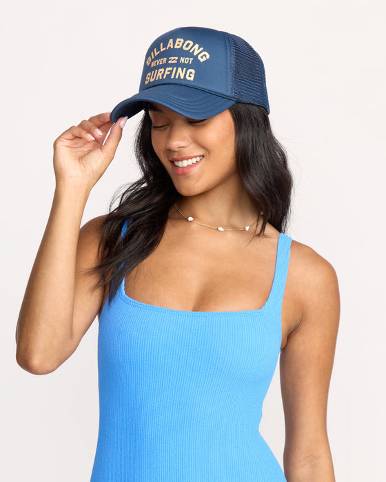 Billabong Grandpa Trucker Hat-Navy