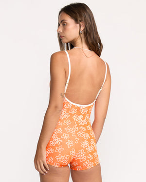 Billabong Josie Have It All One Piece-Orange Pop