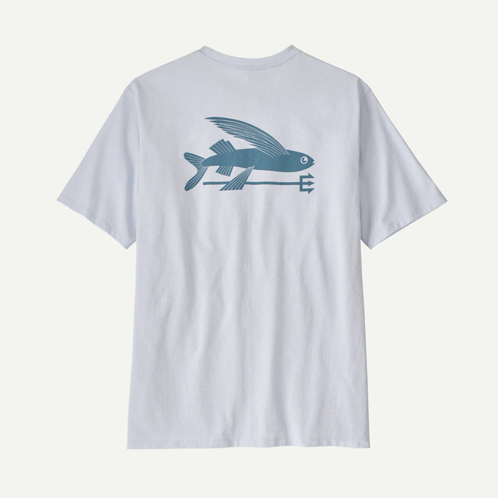 Patagonia Flying Fish Responsibili-Tee Tee-White