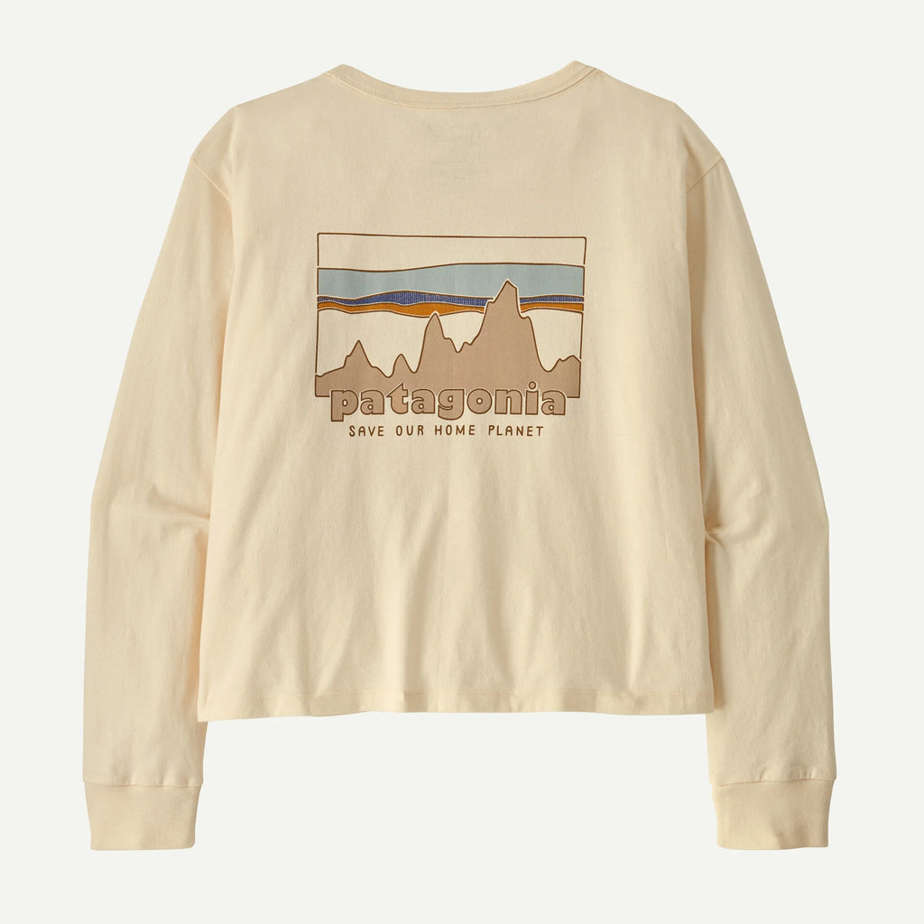 Patagonia 73 Skyline Easy Cut Organic L/S Tee-Undyed Natural