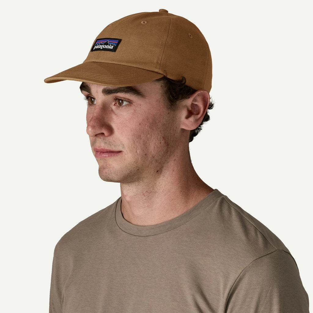Patagonia P-6 Label Trad Hat-Deer Brown — REAL Watersports