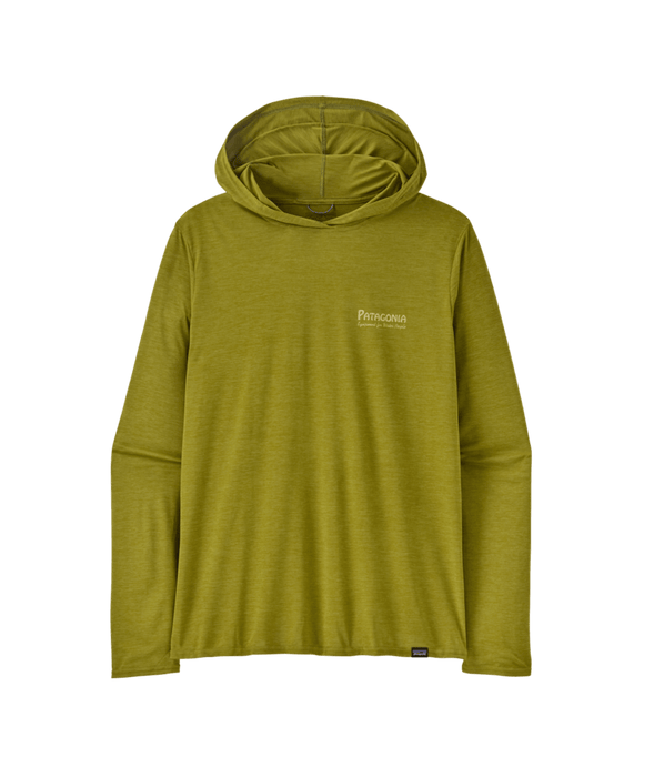 Patagonia Cap Cool Daily Graphic Hooded L/S Shirt-Graze Green X-Dye