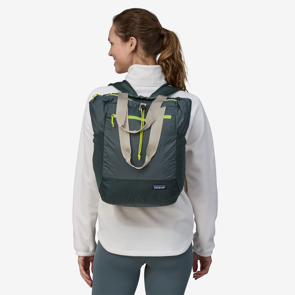 patagonia borealis green ultralight black hole tote pack The lightweight Patagonia Ultralight Black Hole Mini