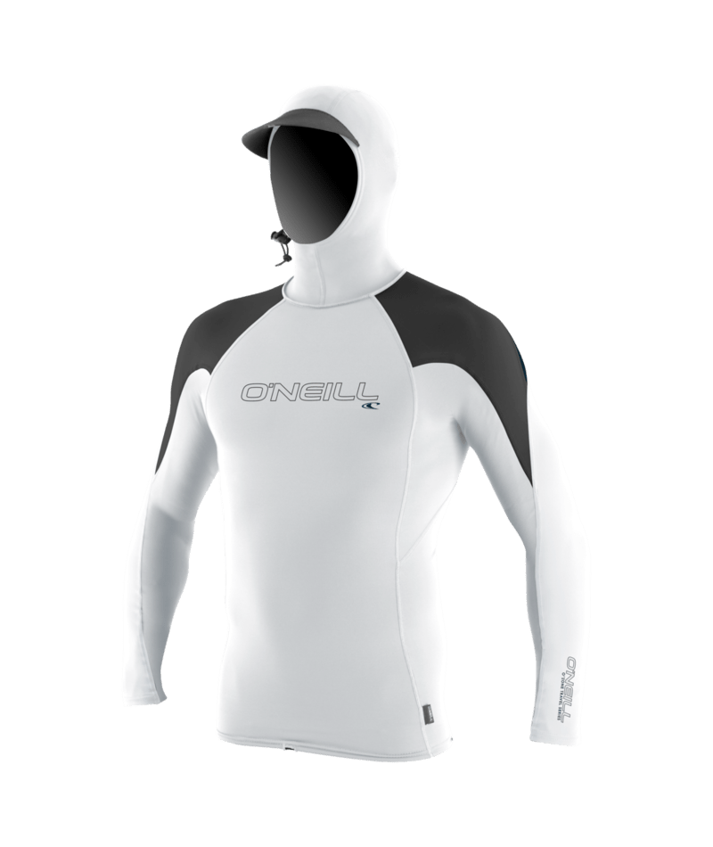 O Neill Premium Skins O Zone L/S Rashguard W/Hood