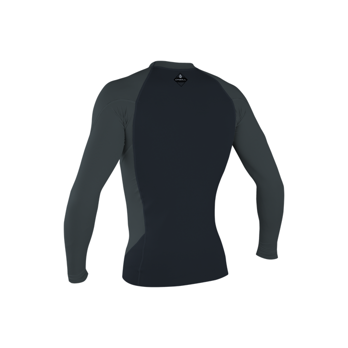 O'Neill Hyperfreak 1mm Neo-Skins L/S Top-Carbon/Gunmtl