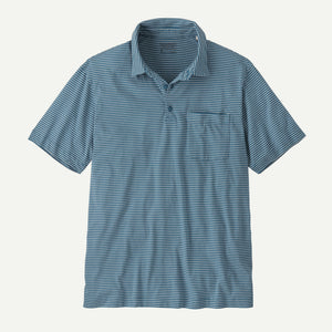 Patagonia Daily Polo Shirt-Seashore: Still Blue