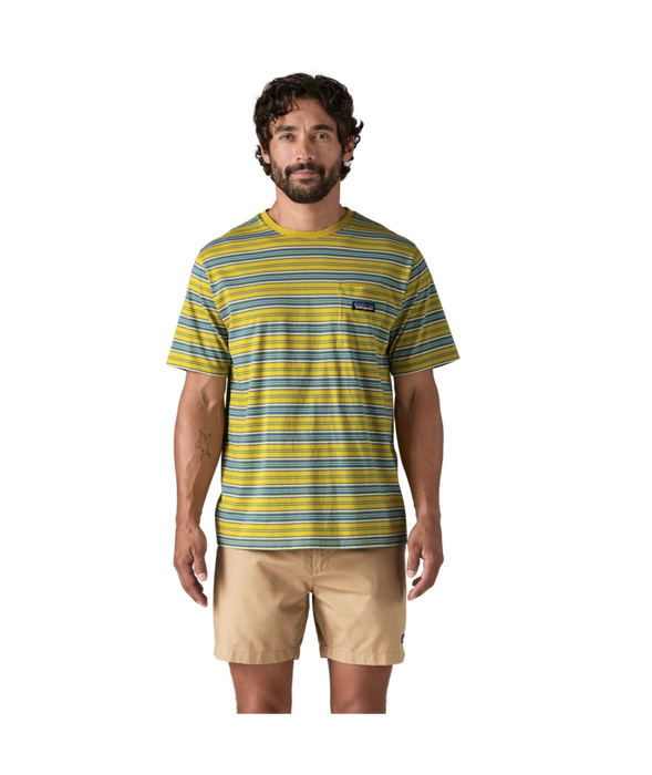Patagonia Daily Pocket Tee-Summer Camp: Bundle Green