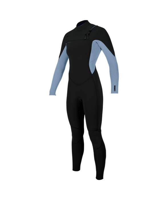 O'Neill Wmn's Hyperfreak 4/3+ CZ Wetsuit-Black/Denim