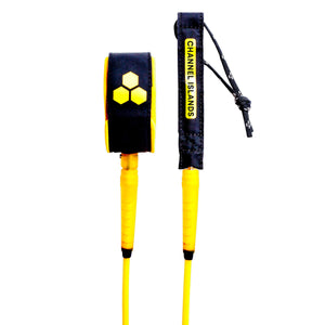 Channel Islands Hex Comp Leash-Sunny-6' x 3/16"