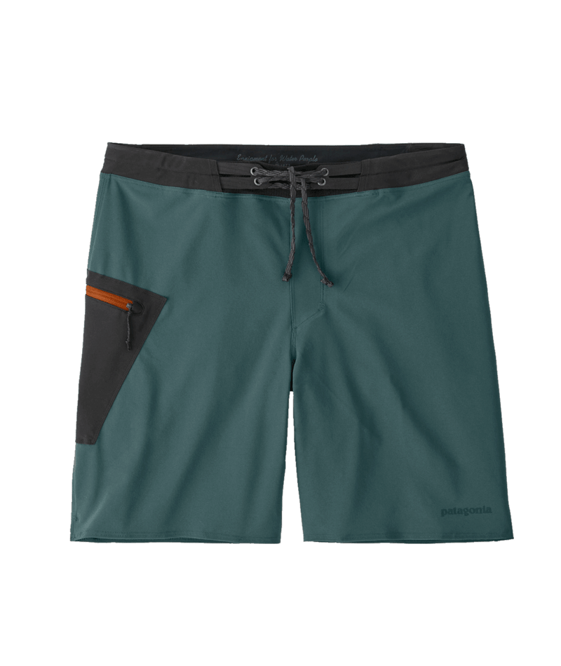 Patagonia Hydrolock Stitched 18 in Boardshorts-Nouveau Green