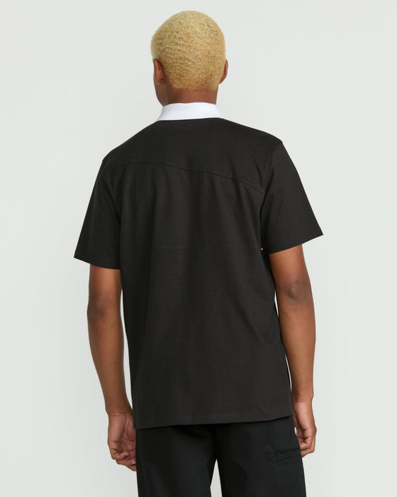 Volcom Gemstone Polo Shirt-Stealth