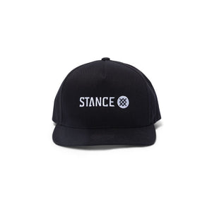 Stance Icon Snapback Hat-Black