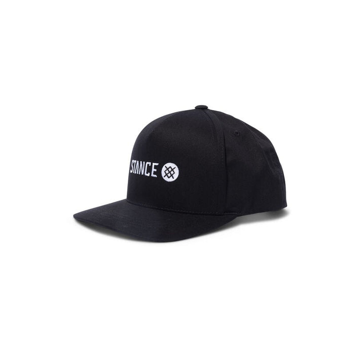 Stance Icon Snapback Hat-Black